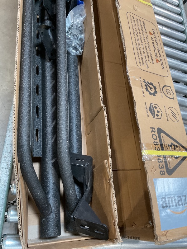 Photo 1 of ** minor use wearYITAMOTOR Running Boards Compatible with 2019-2026 Ram 1500 Crew Cab, Side Steps with Two-Stair Black Side Rails Nerf Bar