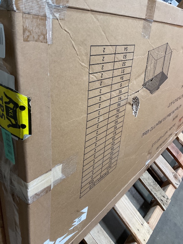 Photo 1 of ** selling as partial set. One of three boxes. **10 x 12 ft Hardtop Gazebo, Galvanized Steel Double Roof with Curtains and Netting, Aluminum Frame Patio Gazebo for Patio, Garden and Lawn