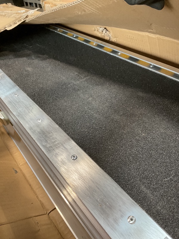 Photo 1 of **gloves not included**VEVOR 10FT Portable Wheelchair Ramp, Smooth Door Access No Blocking Design, 800 LBS Heavy Duty Non-Slip Threshold Ramp for Home Steps, Stairs, Doorways, Scooter, Curbs