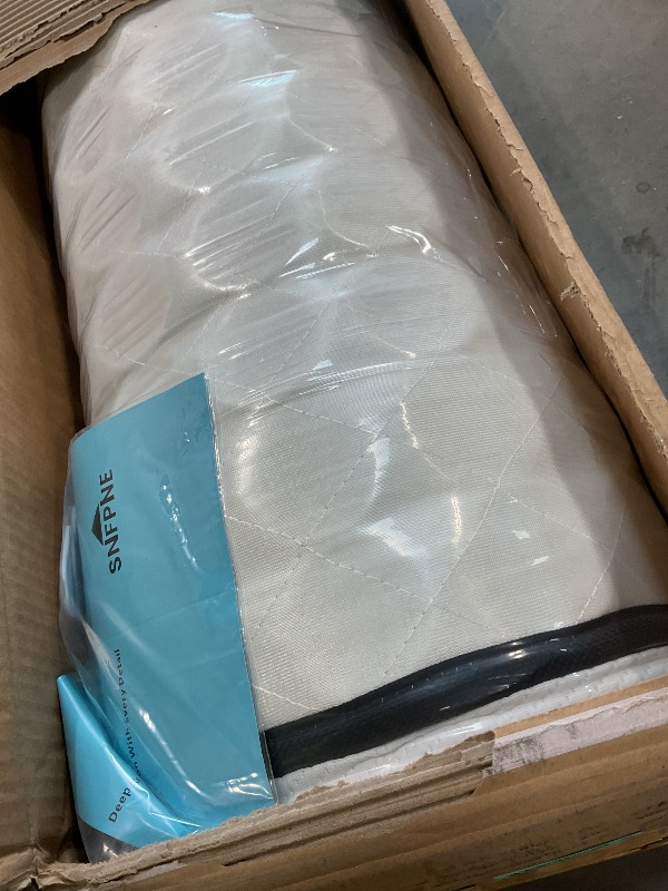 Photo 1 of 12 Inch Queen Mattress, Medium Firm Hybrid Mattress Queen with Zoned Pocket Springs & Memory Foam for Pressure Relief, Motion Isolation | Fiberglass-Free, CertiPUR-US Certified | 80" x 60"