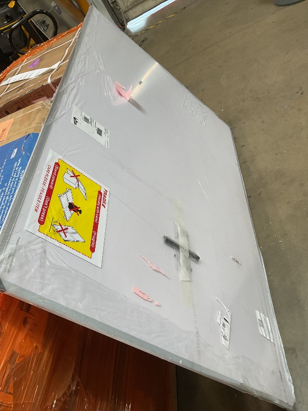Photo 1 of ** minor scrape damage **VIZ-PRO Large Cork Bulletin Board, 72 X 48 Inches, Wall-Mounted Corkboard with Silver Aluminium Frame for School, Office, and Home 6' X 4'