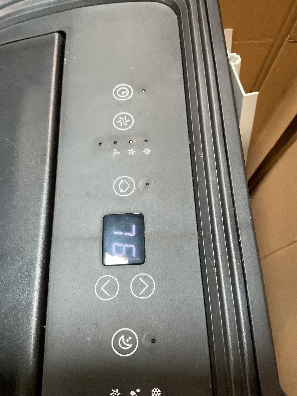 Photo 1 of **SereneLife 12000 BTU Portable Air Conditioner - 3-in-1 Compact Standing Air Conditioner for Room Up to 380 Sq. Ft. - Floor AC Unit with Remote Control - Universal Casters, Window Mount Kit