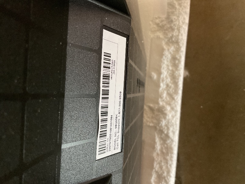 Photo 1 of **MAJOR DAMAGE TO SCREEN. TV only. Selling for parts ** TCL 98 Inch Class QM8K Series | Mini LED QLED 4K HDR | 98QM8K, 2025 Model | 120HZ-144HZ Anti Reflective Wide Angle Screen Smart Google TV Dolby Atmos | Voice Remote Alexa Gaming Streaming Television