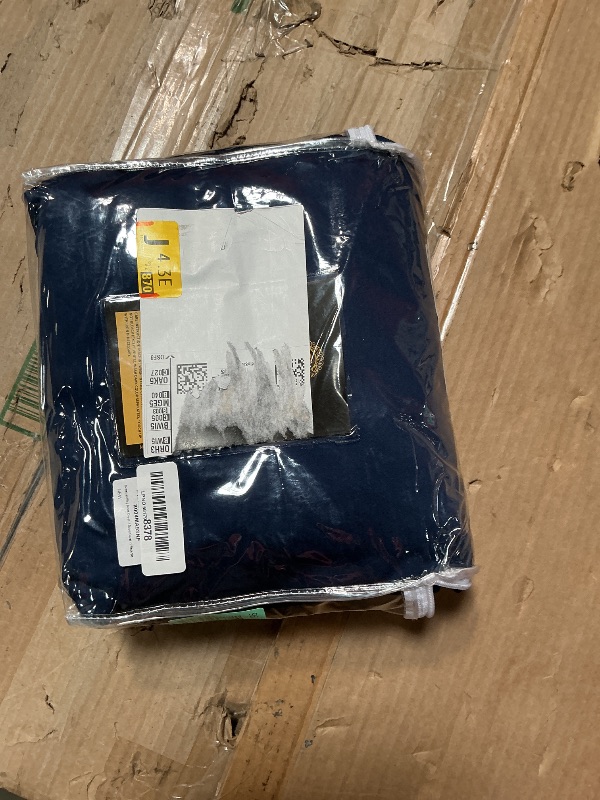 Photo 1 of 100% Cotton Oversized King 1000 Thread Count Egyptianfor Cover for Comforter Solid Pattern Quality Breathable Long Lasting Satee Weave Quilt Duvet Cover (Navy Blue)