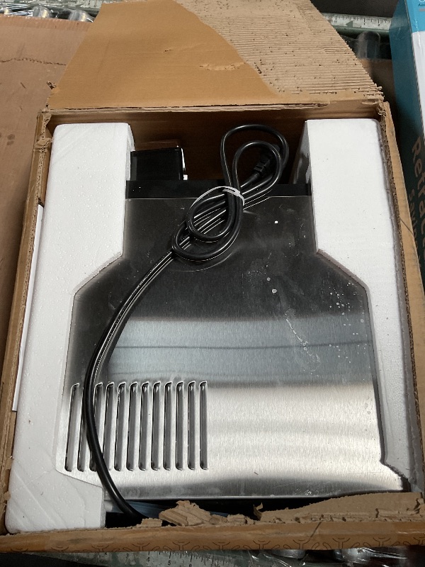 Photo 1 of ***MISSING WATER CATCH TRAY*** ecozy Nugget Ice Makers Dispenser 40 lbs Per Day Pebble Sonic Ice Machine Countertop, Touch-Free Ice, Self-Cleaning, Mistalo Drop Slim for Home Kitchen Office