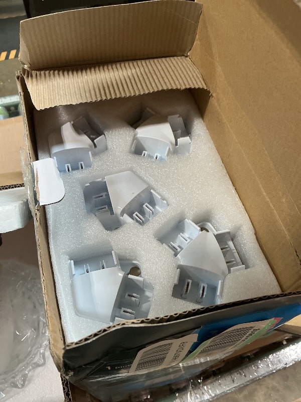 View 2 of ***PARTS ONLY***NON FUNCTIONAL***Enbrighten Ultrabrite Hexagon Garage Lights, 24 Pack, 5 Hex, 24,000lm, Dimmable with Remote, LED Ceiling Light for Car Detailing, Shop Lighting, Gym Decor, Man Cave, ETL Safety Certified, 85837
