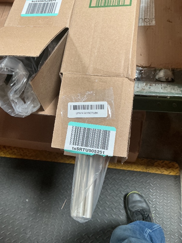 Photo 1 of 1” Diameter Silver Curtain Rod Itself is 30-60 inch 1 Pack, Fit 30 to 54 Windows with Heavy Duty Adjustable Telescopic Rod?Splicing Metal Extra Long Curtain Rod for Windows Sliding Glass Door