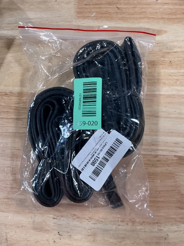 Photo 1 of 2PCS 700C Heavy Duty Bike Inner Tubes, Compatible with 700x35C-45C Bicycle Tires, 48mm Schrader Valve, with 2 Tire Levers & 6 Adhesive Patches for Road & Gravel Bikes