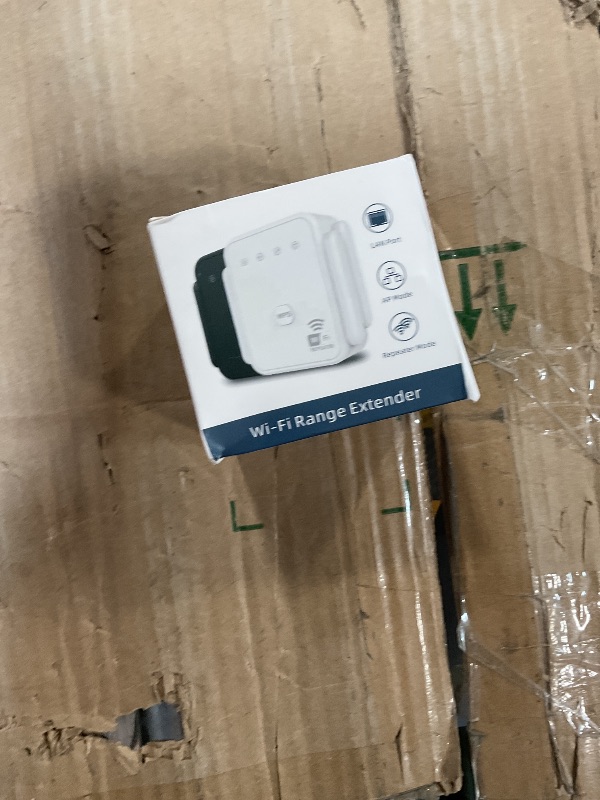 Photo 1 of 1200Mbps WiFi Extender Signal Booster for Home, Dual Band 5GHz/2.4GHz Wireless Internet Repeater with 4 External Antennas, Covers Up to 3600 Sq.ft & Supports 80 Devices, AP Mode with Ethernet Port