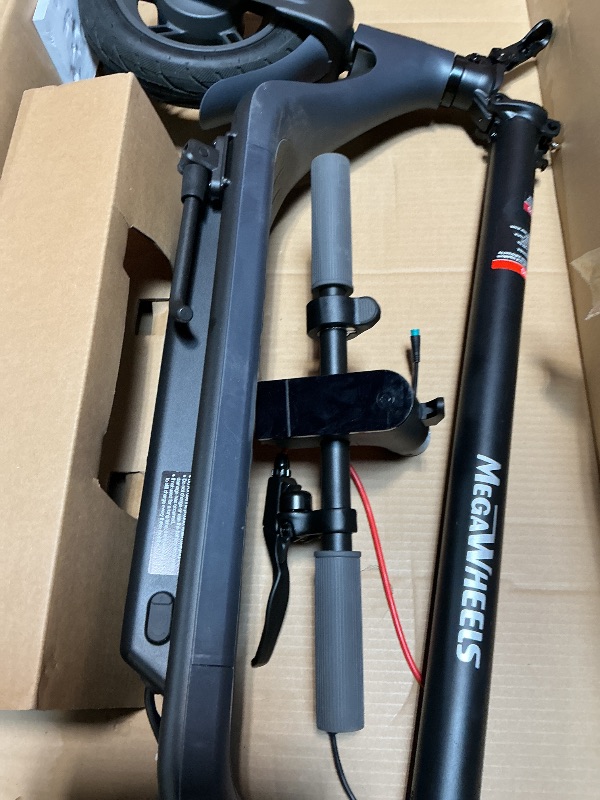 Photo 1 of **DOES NOT WORK/BATTERY MISSING/SCREWS MISSING**MEGAWHEELS Electric Scooter,Electric Scooter Adults,10in Pneumatic Tires,350W Motor,19 Miles Range,E Scooter with Smart APP Control for Commuting, Outdoor, Short Travel UL2272
