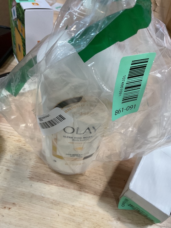 Photo 1 of ** missing pump**Olay Body Lotion for Women, Ultra Rich Moisture, 24hr Moisturizing & Deep Hydration, Absorbs Instantly, Penetrating Vitamin B3 Complex, For All Skin Types, Shea Butter Scent, 18 fl oz