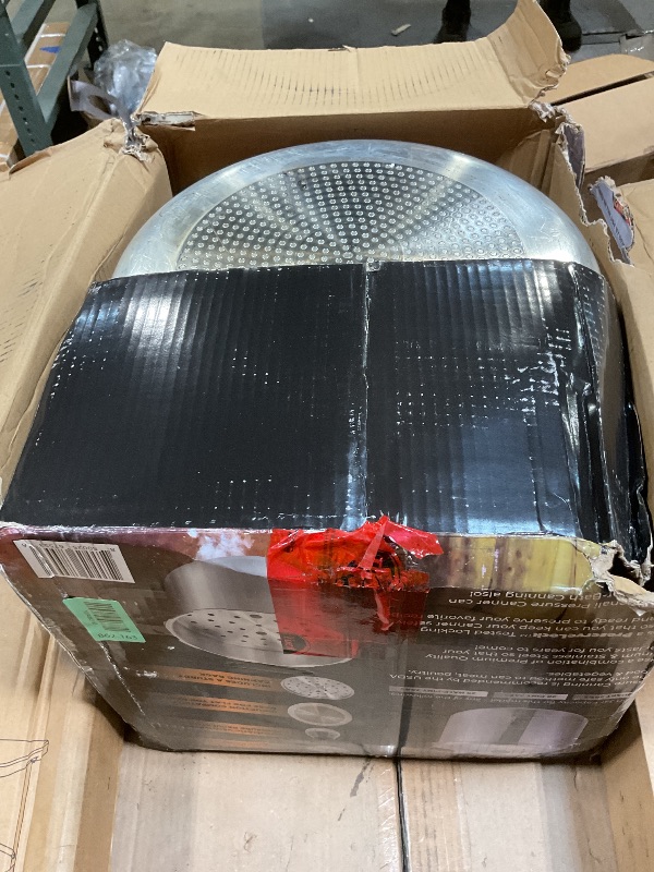 View 2 of ***USED***THE TANKER by Denali Canning - 23 Quart Beginner Friendly Pressure Canner & Cooker | Induction Compatible | Pressure Gauge, 15lb & 10lb Weights | Aluminum & Stainless Steel Parts | USA Company