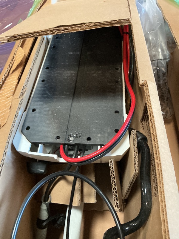 Photo 1 of ***BROKEN PROP SHAFT AND MISSING MOTOR PARTS***Minn Kota Riptide PowerDrive Bow-Mount Electric Trolling Motor with Wireless Remote – 70 Lb. Thrust, 54 in. Shaft, Saltwater