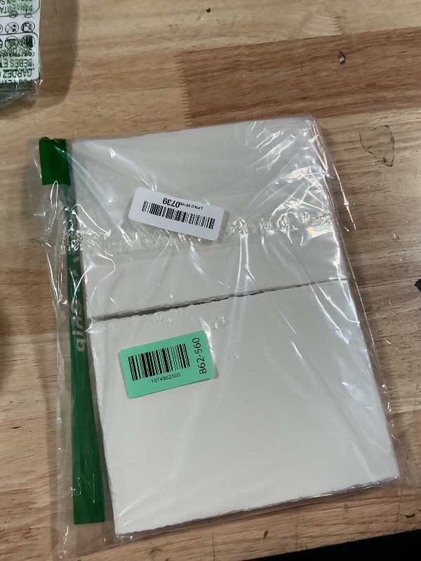 Photo 1 of 100 Sheets Deckled Edge Paper 5x7, 160 GSM Handmade Textured Paper