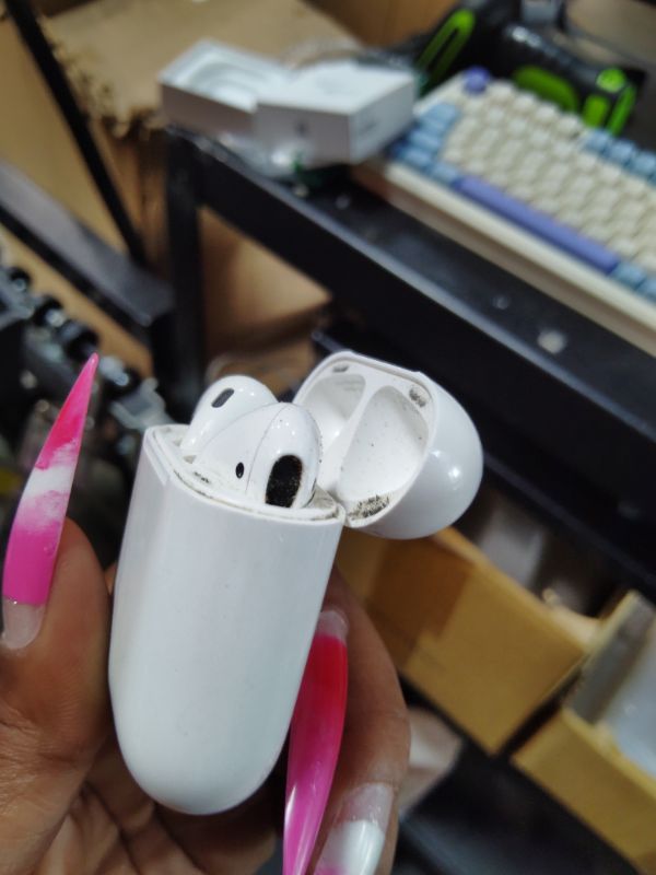 Photo 1 of ***FOR PARTS ONLY/ EXTREMELY DIRTY/ NON-FUNCTIONAL*** Apple AirPods Pro 3 Wireless Earbuds, Active Noise Cancellation, Live Translation, Heart Rate Sensing, Hearing Aid Feature, Bluetooth Headphones, Spatial Audio, High-Fidelity Sound, USB-C Charging