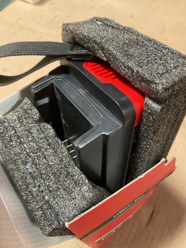 Photo 1 of 140W Battery USB Charger Compatible with Milwaukee 18V Battery, Fast Charger Adapter Replacement, Featuring 2 PD3.1 USB-C Port, 1 QC18W USB-A Port, 700LM LED for Outdoor Jobsite Camping(Adapter Only)