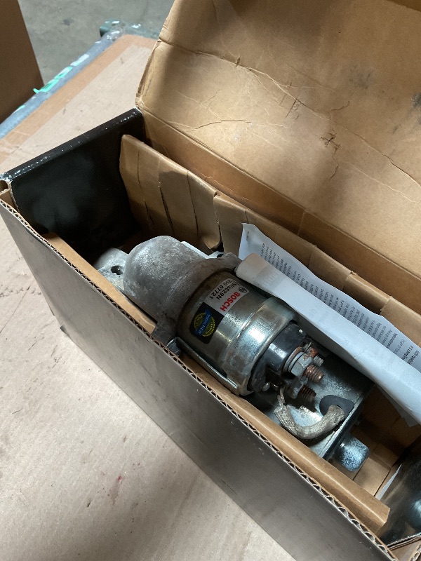 Photo 1 of ***HEAVILY USED*** BOSCH SR8581N Premium 100% New Starter - Compatible with Select Cadillac Escalade; Chevrolet Camaro, Corvette, Express, Silverado, Suburban; GMC Savana, Sierra, Yukon, XL; Hummer H2; Pontiac Firebird