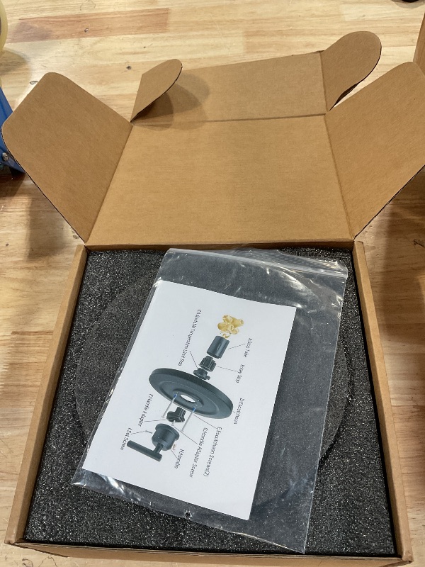 Photo 1 of ***MISSING HANDLE*** Replacement for Moen T2901BG Gibson Valve Trim Kit, Shower Handle Trim Kit in Brushed Gold, Single Handle Lever Shower Faucet Handle, Shower Handles Compatible with Moen 2510 Valve