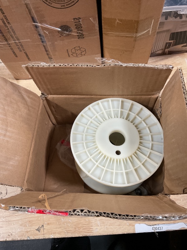 Photo 1 of ****HEAVILY USED/ MISSING MAJORITY OF CABLE /MAYBE 30-40% LEFT**** BLIKA 100FT 1/8" Black Stainless Steel Cable with Cutter, T316 Marine Grade, Stainless Steel Wire Rope 7x7 Strand Construction, 1850lbs Breaking Strength Aircraft Cable for Deck Railing