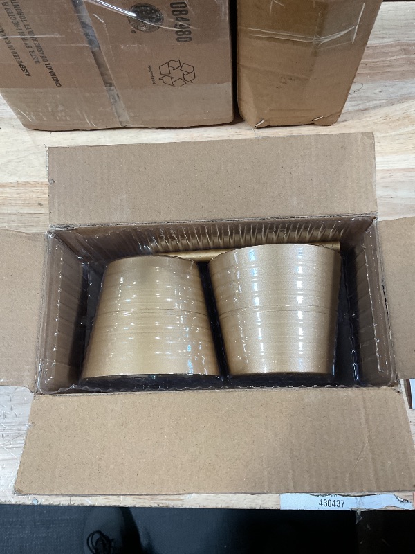 Photo 1 of ****INCOMPLETE SET/ MISSING STAND POLES & BASES**** Gold Cordless Rechargeable Table Lamp, 2 Pack Portable Desk Lamp with 5000mAh Battery, Touch Control Stepless Dimming, Wireless Night Light for Dining, Outdoor Camping, Coffee Shop, Water Repellent