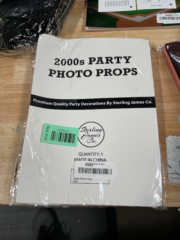 Photo 1 of 2000s Y2K Photo Booth Props - 40 Pieces - Throwback Y2K Party Supplies, Decorations and Gifts