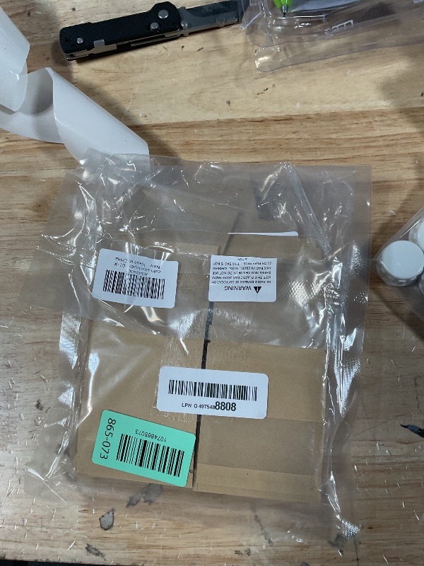 Photo 1 of 100 Pcs Small Resealable Seed Envelopes, Mini Zip Lock Kraft Bags with Window, 2.7"x3.5" Coffee Sample Bags Resealable Ziplock, Small Business for Samples Bag, Food Storage Bag