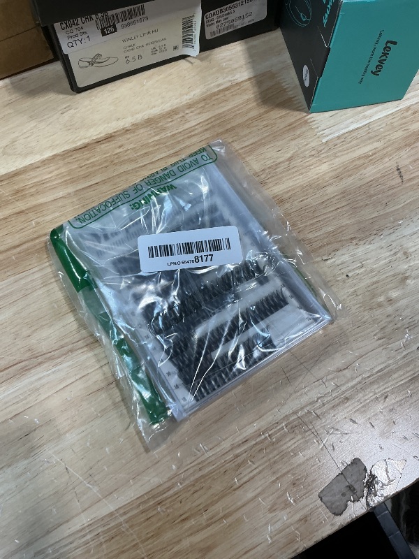 Photo 1 of *** MISSING LASHES ***Lash Clusters Wispy Eyelash Clusters Ultra-Dense Individual Lashes Extensions Dramatic Cluster Lashes CD-Curly Cluster Eyelash Extensions Wet Look Natural 132PCS DIY Lash Pack (Flaunt, 8-18MM)