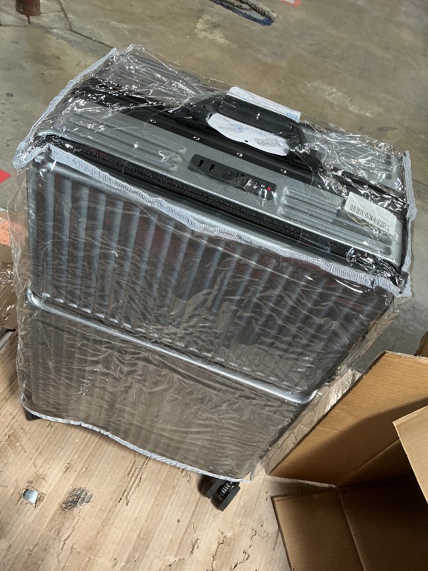Photo 1 of ***CUP HOLDER IS MISSING***AIWEINY Carry on suitcase Zipperless Luggage,Polycarbonate Aluminum Hard Shell, Expandable Carry-On Suitcase with Spinner Wheels, 24 Inch Cabin