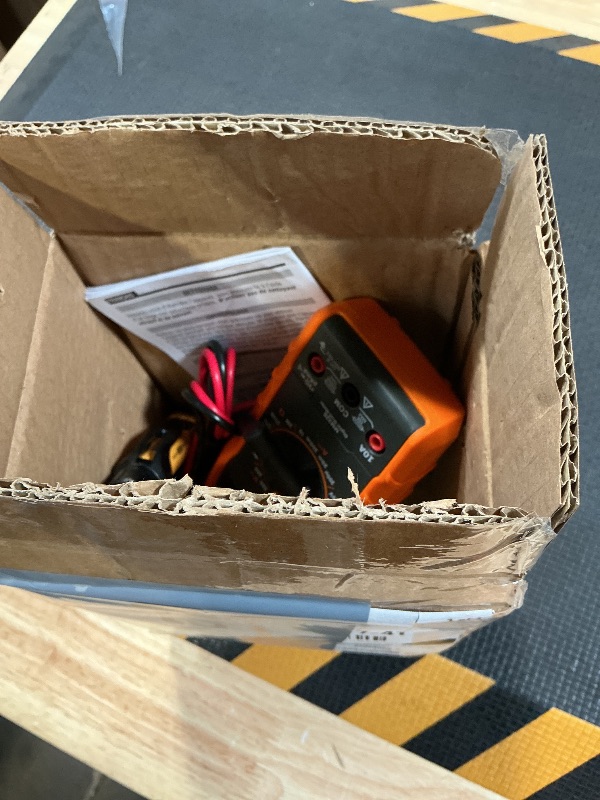 Photo 1 of ***PARTS ONLY***NON FUNCTIONAL***Klein Tools 69149P Electrical Test Kit with Digital Multimeter, Non-Contact Voltage Tester and Electrical Outlet Tester, Leads and Batteries