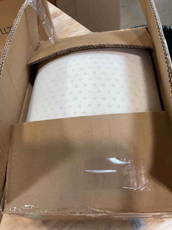 Photo 1 of 100% Natural Talalay Latex Pillow Sleeping Bed Pillows, Extra Soft Luxury Queen Pillow, Perfectly Aligns for Side/Back Pain, Stomach, Neck, Removable Breathable Cotton Cover (1, Queen (High Loft))