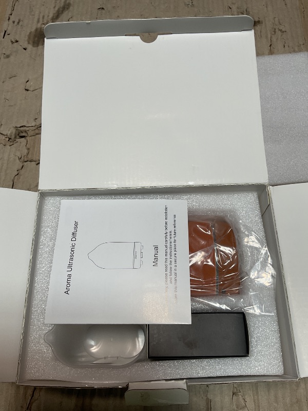 Photo 1 of *** FOR PARTS ONLY/ NON-FUNCTIONAL*** Wanlola Essential Oil Diffuser,120ml Aromatherapy Ceramic Diffusers with Auto Shut Off Function for Home Office Room(Terracotta)