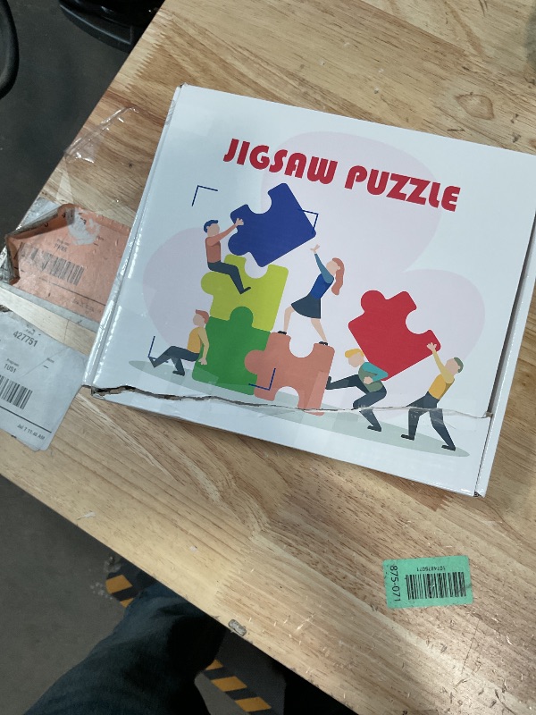 Photo 1 of 1000 Pieces Wooden Puzzles Colorful Cello, Wonderful Imagination, Unique Artwork for Adults, Classic Musical Instruments Stress Relieving Puzzle, Great for Relaxation and Display for Adult 20x28in