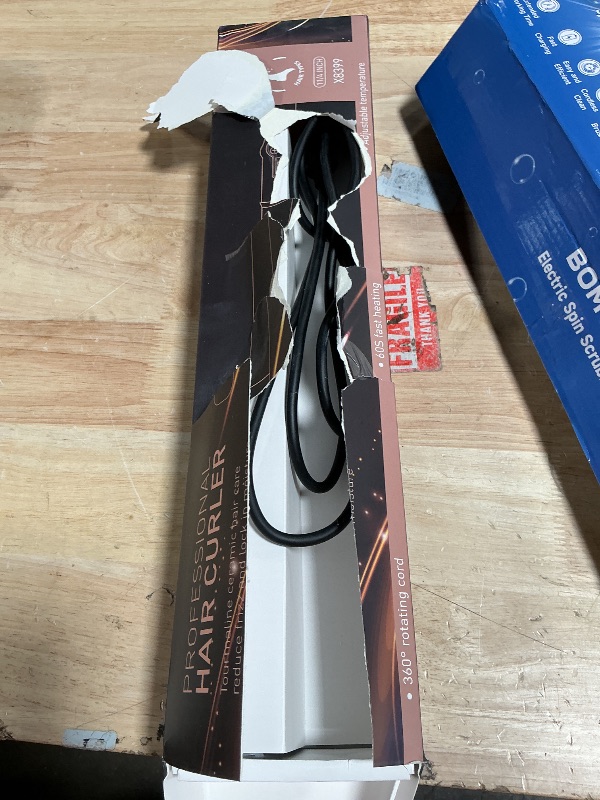 Photo 1 of 1 1/4 Inch Curling Wand Ceramic Long Barrel,1.25 Inch Curling Wand Iron for Long Hair,Dual Voltage Hair Curling Wand