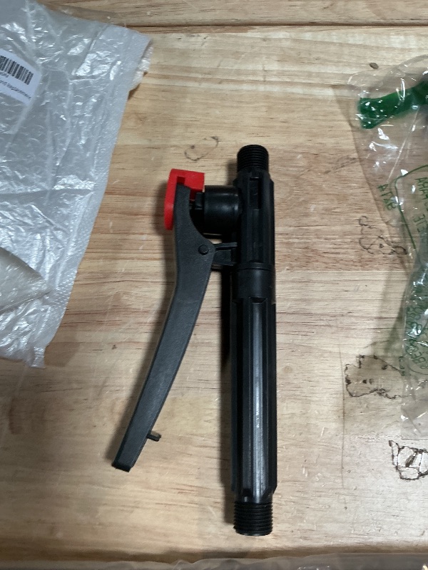 Photo 1 of 1 Pcs Pump Action Pressure Sprayer, Backpack Sprayer Parts Trigger Sprayer Handle Garden Trigger Gun Sprayer Handle Pump Sprayer Wand Replacement