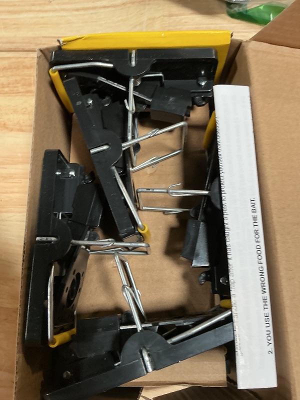 Photo 1 of 12 Pack Mouse Traps Indoor for Home, Reusable Mice Traps for House, Safe No Touch Humane Snap Traps, Small Mice Catchers for Home Indoor, Quick-Set Mousetraps Effective