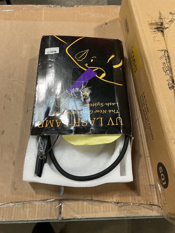 Photo 1 of ***PARTS ONLY***NON FUNCTIONAL***HAICHER UV Light for Lash Extension, Adjustable Lash Lamp, LED Foot Pedal UV Gel Curing Light