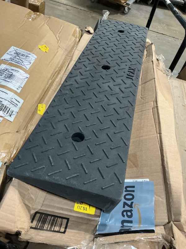 Photo 1 of 2 Pack 2.8'' Threshold Ramps, Heavy Duty,11000 LBS Capacity,Curb Ramps for Garage Dock Bike Vehicle Warehouse Sidewalk Wheelchair (2.8" H)
