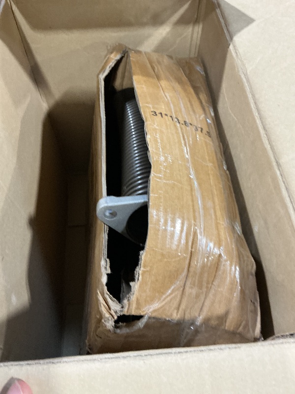 Photo 1 of ***RECOMENDED FOR PARTS / SPRING HAS DAMAGE ON THE TOP*** Garage Door Torsion Springs 2'' (Pair) with Non-Slip Winding Bars, Coated Torsion Springs with a Minimum of 18,000 Cycles (0.207X2''X25''?