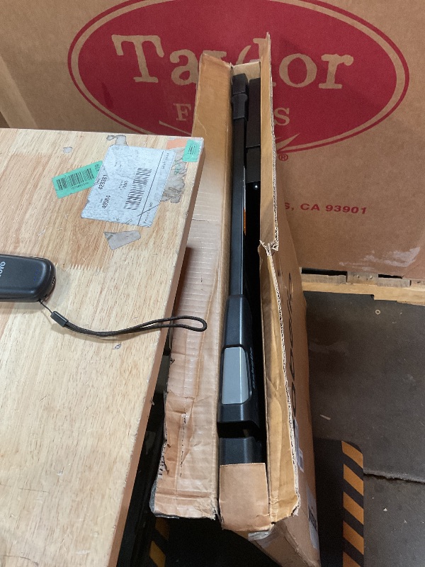 Photo 1 of ***FOR PARTS ONLY/ MISSING ASSEMBLY PIECES**** Babelio Baby Gate with Cat Door, CatPrivilege ?, Extra Wide 29-55" Cat Gate, 30" Tall Pressure Mounted Safety Gate for Large Openings, Stairs & Doorways, Auto Close, Black