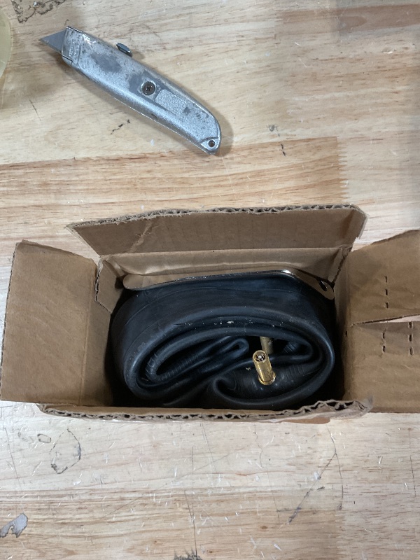 Photo 1 of 10x2.125 Inner Tire, 10 Inch Thickened Pneumatic Inner Tube, 2 Pack 10x2.125 Inner Tube for Electric Scooter Tire Replacement Wheels Compatible with Ninebot/Segway Series Scooter