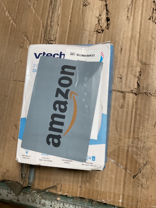 Photo 1 of ***RECOMENDED FOR PARTS/ MISSING PIECES*** VTech DM221-2 Digital Audio Baby Monitor with 2 Parent Units, DECT 6.0, 1000ft Long Range, Talk Back Intercom, Vibrating Alert, Night Light, Rechargeable - White