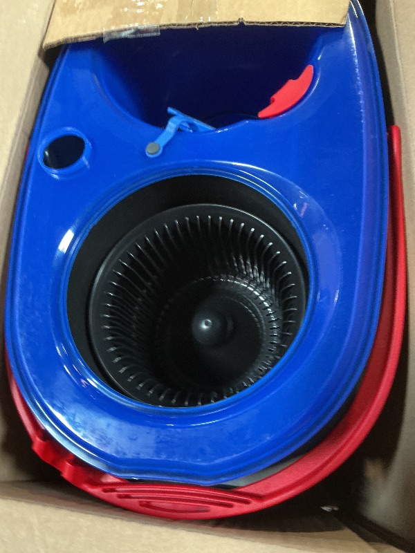 Photo 1 of ***POLE DOES NOT ATTACH TO MOP HEAD***
O-Cedar RinseClean Spin Mop & Bucket System | Clean with Clean Water | Removes 99% of Bacteria