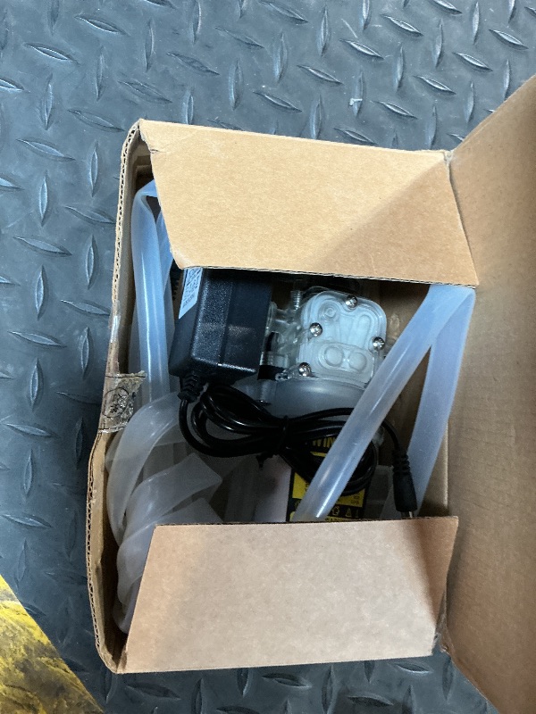 Photo 1 of **MISSING ASSEMBLY PIECES TO SECURE INLET & OUTLET TUBES*** TWINBOSTER Household Electric Wine Transfer Pump 100-230V Speed Adjustable Food Grade Self-Priming Beer Pump Ideal for Pumping Wine Beverages Filter (Wine Transfer pump)
