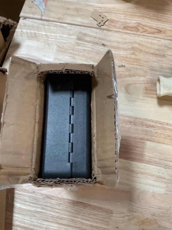 Photo 1 of ***RECOMENDED FOR PARTS MISSING KEY/ LOCKED SHUT*** SentrySafe Mini Safe is a Lock Box with Key Lock for Office or Dorm that Secures Money, Passports, or Other Small Valuables, Exterior: 2.6 H x 5.9 W x 8.0 inches, P005K