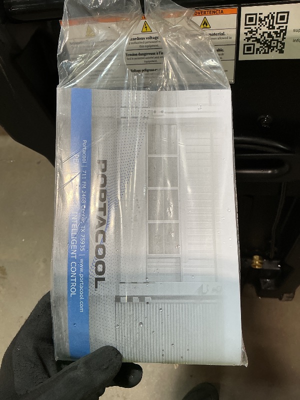 Photo 1 of ***NO BOX***Portacool Apex 500 (PACA05001A1) – Wi-Fi Enabled High Velocity Portable Evaporative Cooler for 500 sq. ft. with up to 55-foot Reach, Oscillating Louvers, Programable, 13 Gallon Reservoir, Variable Spd