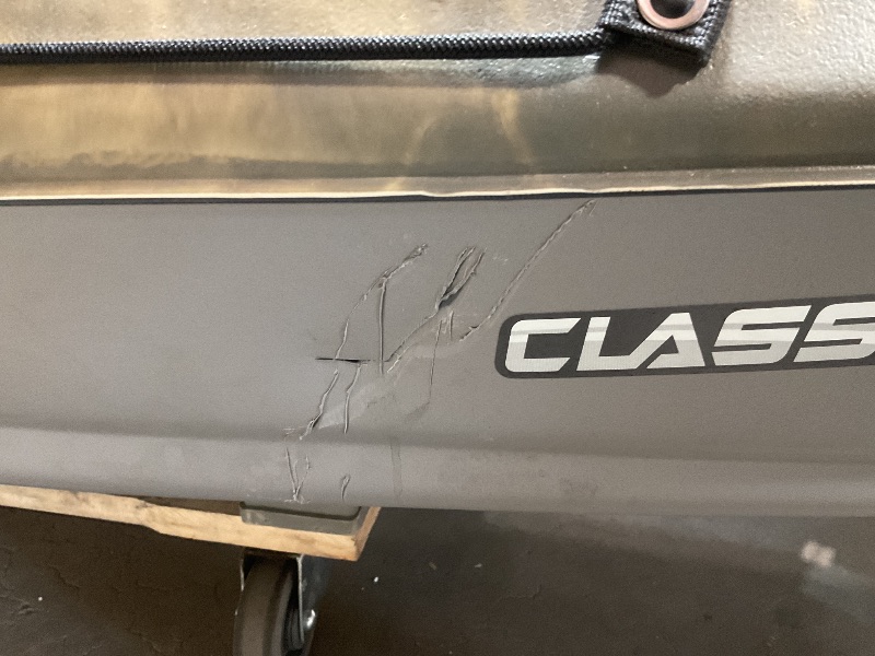 Photo 1 of ***DAMAGED *** SEE PHOTO FOR REFERENCE*** Pelican Catch Classic 100 Angler - Sit-on-Top Fishing Kayak - Ergocast Dual Position Seating System - 10 ft - Outback