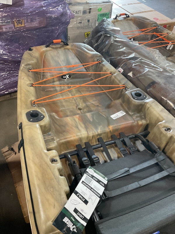 Photo 1 of ***DAMAGED *** SEE PHOTO FOR REFERENCE*** Pelican Catch Classic 100 Angler - Sit-on-Top Fishing Kayak - Ergocast Dual Position Seating System - 10 ft - Outback