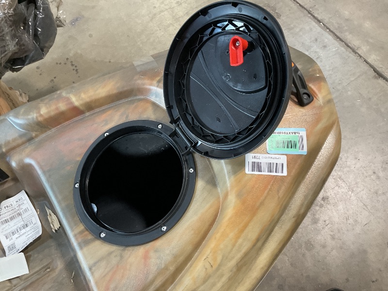 Photo 1 of ***DAMAGED *** SEE PHOTO FOR REFERENCE*** Pelican Catch Classic 100 Angler - Sit-on-Top Fishing Kayak - Ergocast Dual Position Seating System - 10 ft - Outback