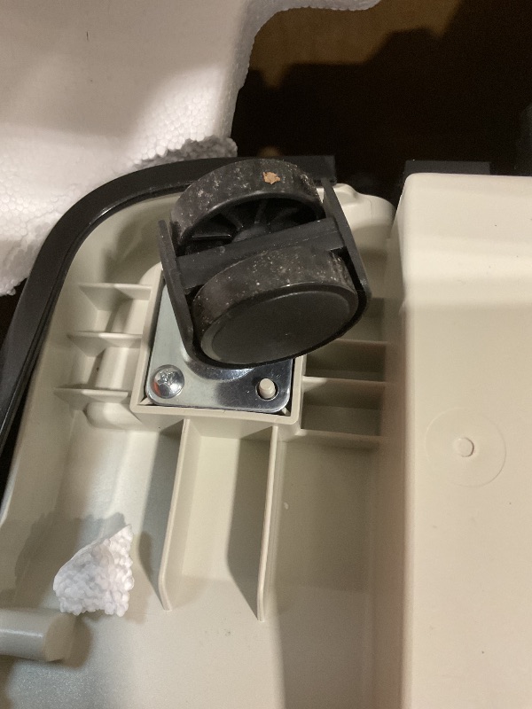 Photo 1 of **FOR PARTS ONLY COMPRESSOR IS COMPLETELY DAMAGED**** Gasbye Dual Hose Portable Air Conditioner, [2026 Upgraded] Full DC Inverter Compressor, Energy-Saving 13.6 CEER, Low Noise (45dB), Cools Room up to 500 Sq.Ft., Backlit Remote Control, 14,000BTU, Black