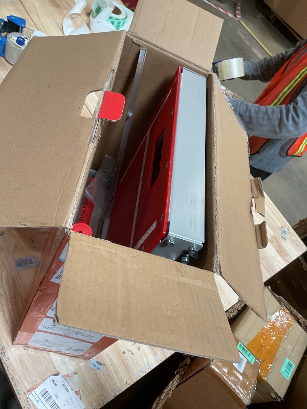 Photo 1 of 10mm Thick Floor Cutter - 13" Pro Vinyl Floor Cutter for LVP, LVT, WPC, SPC, PVC, VCT, Rigid Core Vinyl Flooring - Honing Stone Included - Manual Operation, No Electricity, No Noise